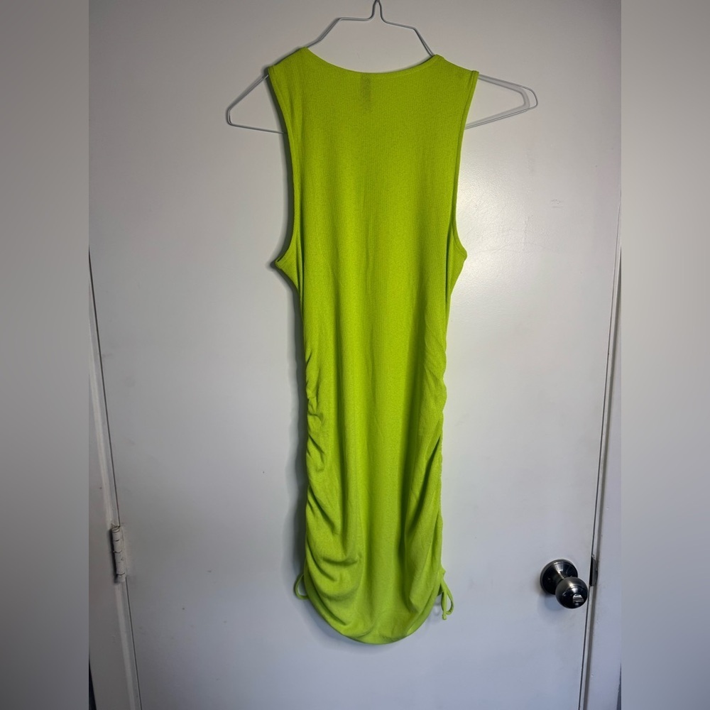 Divided Lime Green Bodycon Mini Dress 💚  Size Small 💚 - Picture 4 of 4